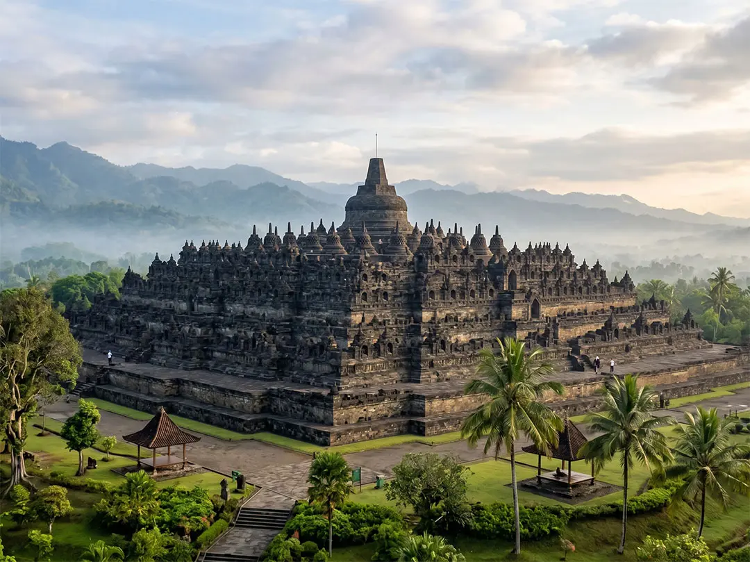 Candi Borobudur landscape